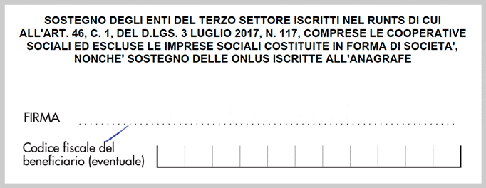 Animazione Firma 5x1000